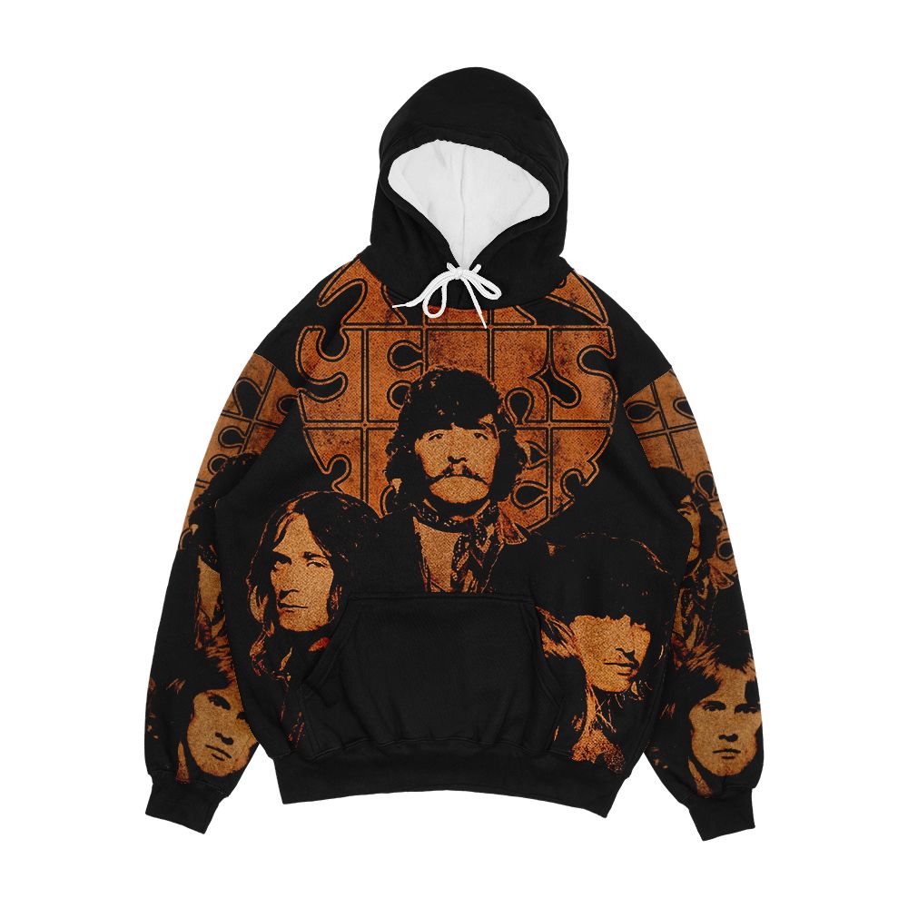Ten Years After Band Distressed Retro Vintage Design Men's All-Over-Print Hoodie