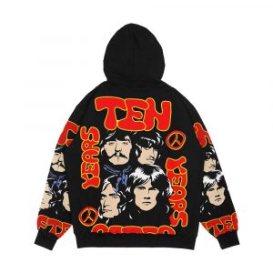 Alternative view of Ten Years After Men's All-Over-Print Hoodie