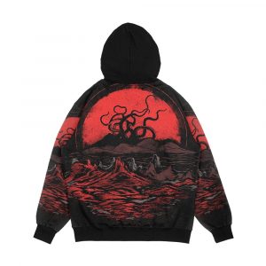 Alternative view of Tentacle Wars Men's All-Over-Print Hoodie