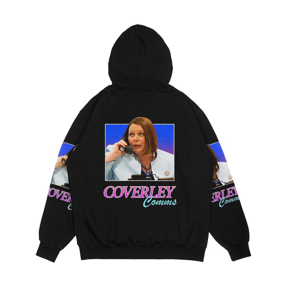 Terri Coverley Comms The Thick Of It Print Men's All-Over-Print Hoodie - Image 2