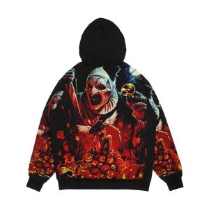 Alternative view of Terrifier Art The Clown Horror Merch Poster Men's All-Over-Print Hoodie
