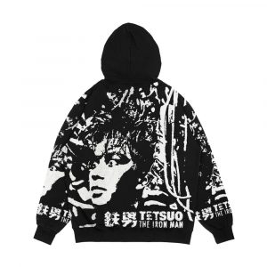 Alternative view of Tetsuo The Iron Man Men's All-Over-Print Hoodie