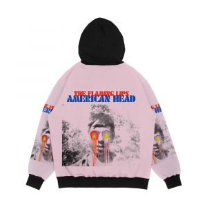 Alternative view of Tfl American Head Halftone Men's All-Over-Print Hoodie