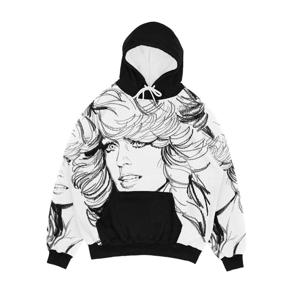 Tgif Men's All-Over-Print Hoodie