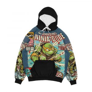 The Amazing Ninja Dude Men's All-Over-Print Hoodie