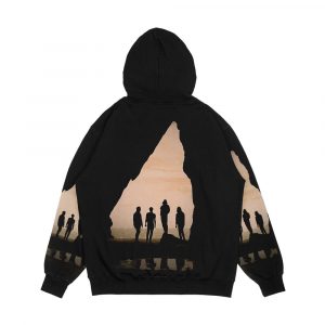 Alternative view of The Amazons Future Dust Trace Men's All-Over-Print Hoodie