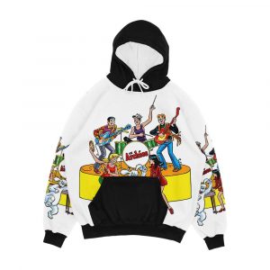 The Archies Rock Stars Men's All-Over-Print Hoodie