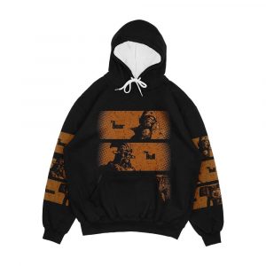 The Bear The Bull The House Men's All-Over-Print Hoodie