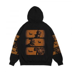 Alternative view of The Bear The Bull The House Men's All-Over-Print Hoodie