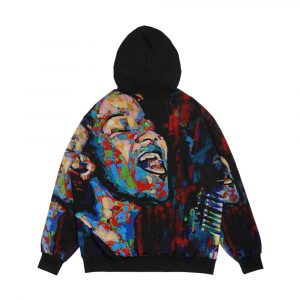 Alternative view of The Beauty Of Ella Fitzgerald Men's All-Over-Print Hoodie