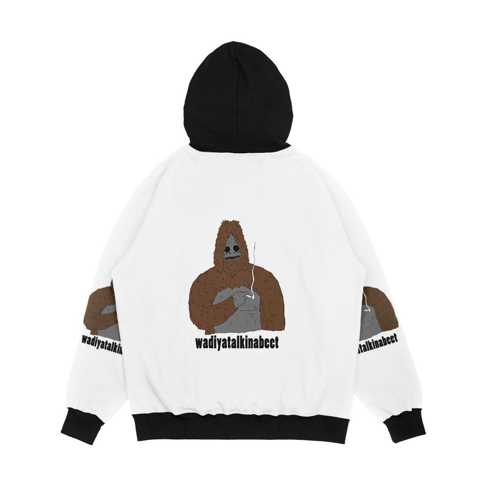 The Big Lez Show Sasquatch Men's All-Over-Print Hoodie - Image 2