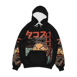 The Black Takaiju Men's All-Over-Print Hoodie