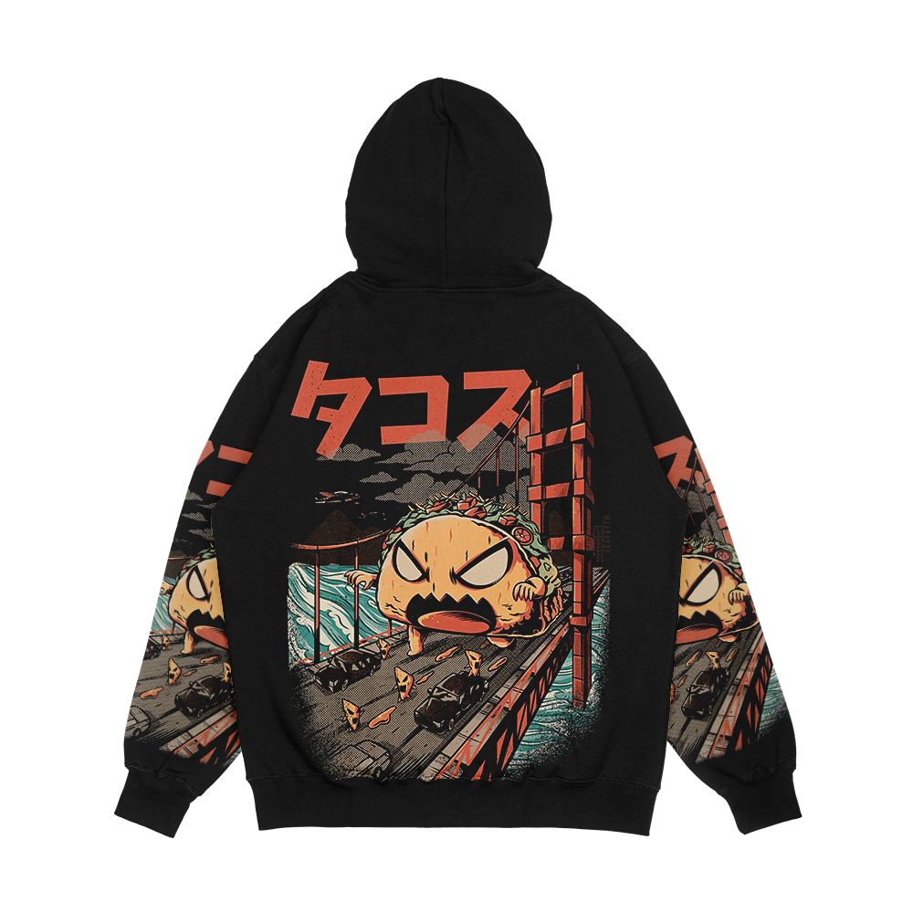 The Black Takaiju Men's All-Over-Print Hoodie - Image 2