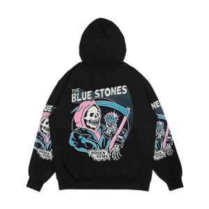 Alternative view of The Blue Stones Hidden Gems Logo Men's All-Over-Print Hoodie
