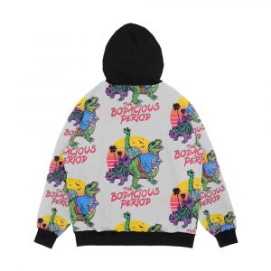 Alternative view of The Bodacious Period Men's All-Over-Print Hoodie