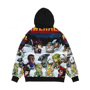 Alternative view of The Brawlhalla Family Men's All-Over-Print Hoodie