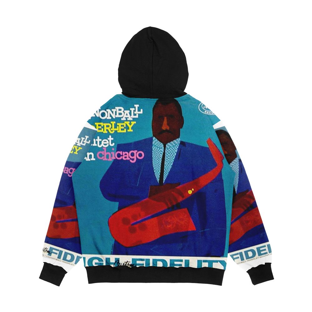 The Cannonball Adderley Quintet In Chicago Men's All-Over-Print Hoodie - Image 2