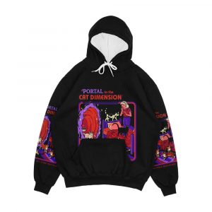 The Cat Dimension Men's All-Over-Print Hoodie