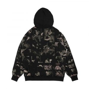 Alternative view of The Censored Kisses Of Cinema Paradiso Men's All-Over-Print Hoodie