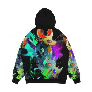 Alternative view of The Changeling Queen And King Men's All-Over-Print Hoodie