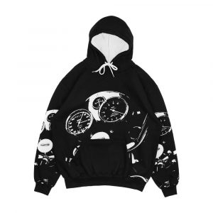 The Classic British Motorcycle Men's All-Over-Print Hoodie