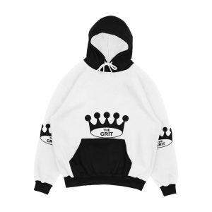 The Classic Crown Men's All-Over-Print Hoodie