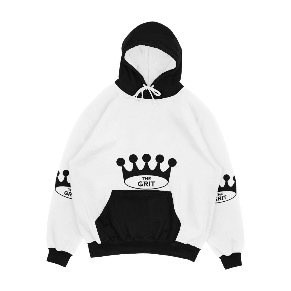 The Classic Crown Men's All-Over-Print Hoodie