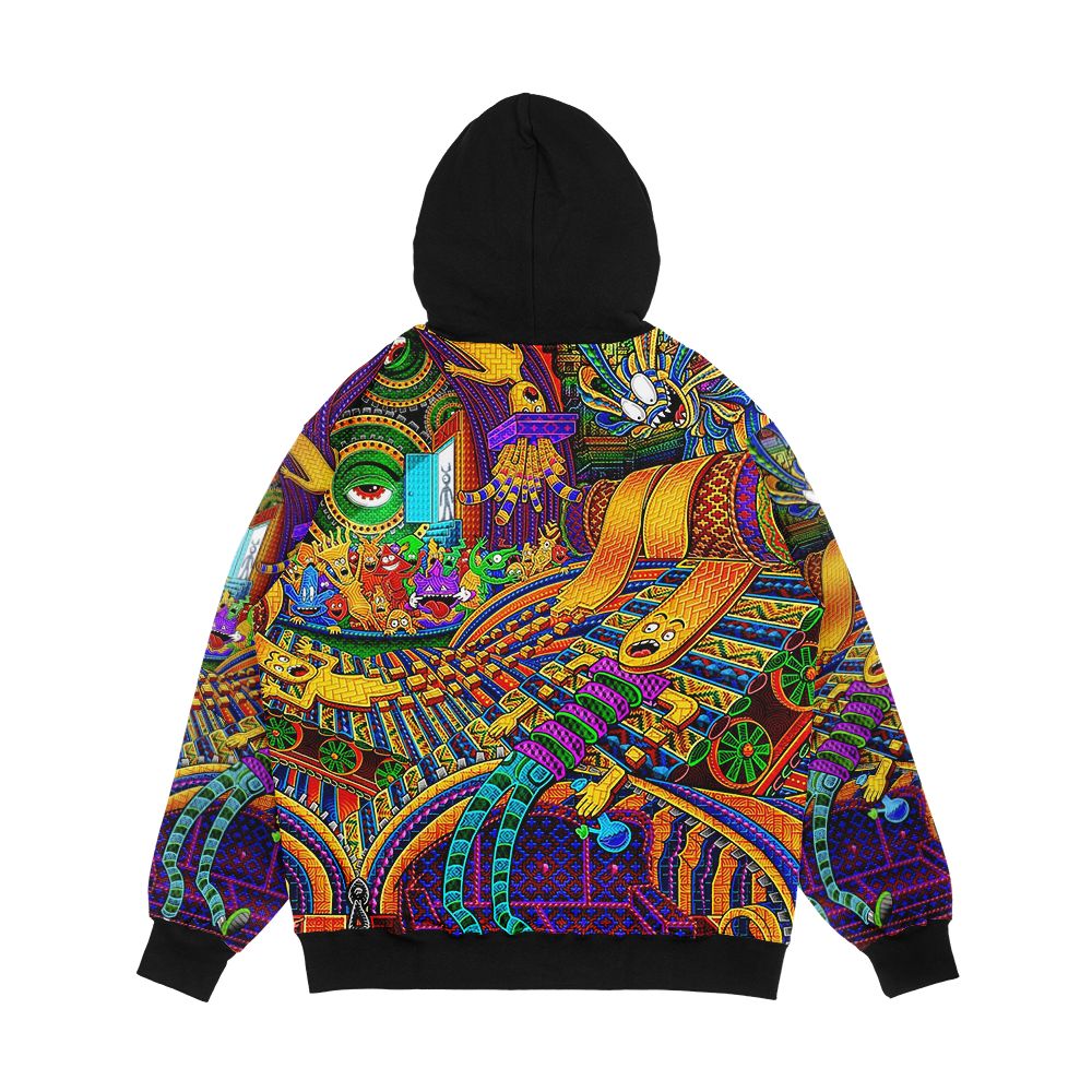 The Conductor Of Consciousness Men's All-Over-Print Hoodie - Image 2