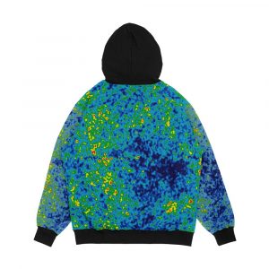 Alternative view of The Cosmic Microwave Background Men's All-Over-Print Hoodie