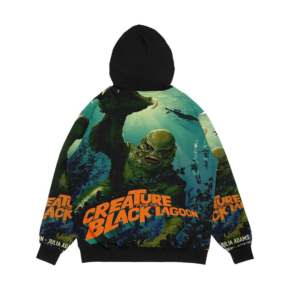 The Creature From The Black Lagoon Modern Men's All-Over-Print Hoodie - Image 2