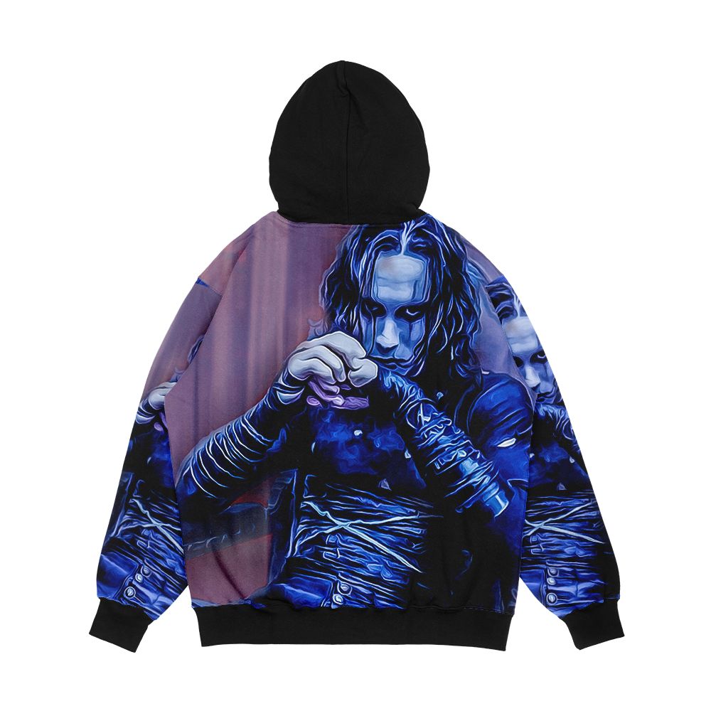 The Crow Print Film Men's All-Over-Print Hoodie - Image 2