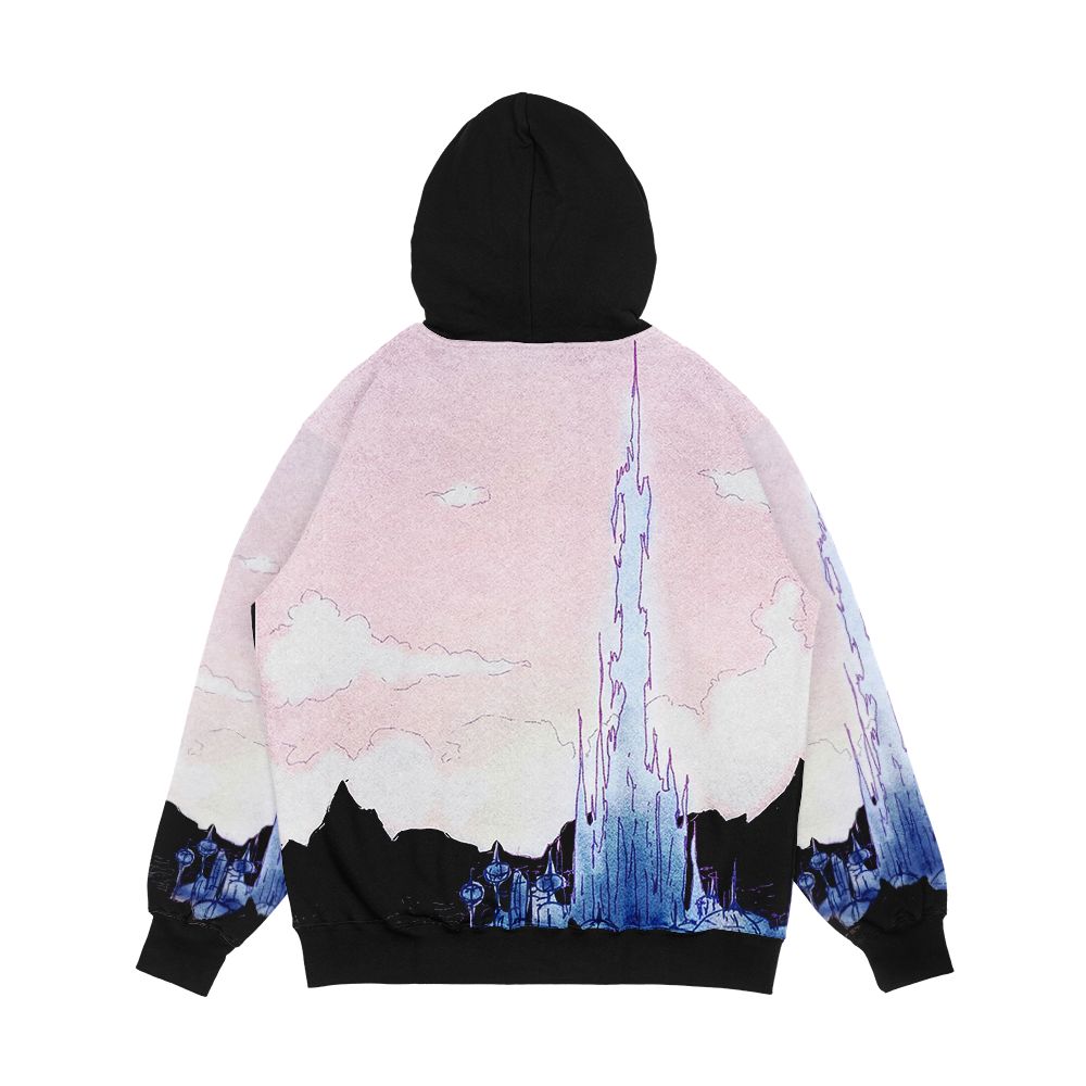 The Crystarium Inktober Men's All-Over-Print Hoodie - Image 2