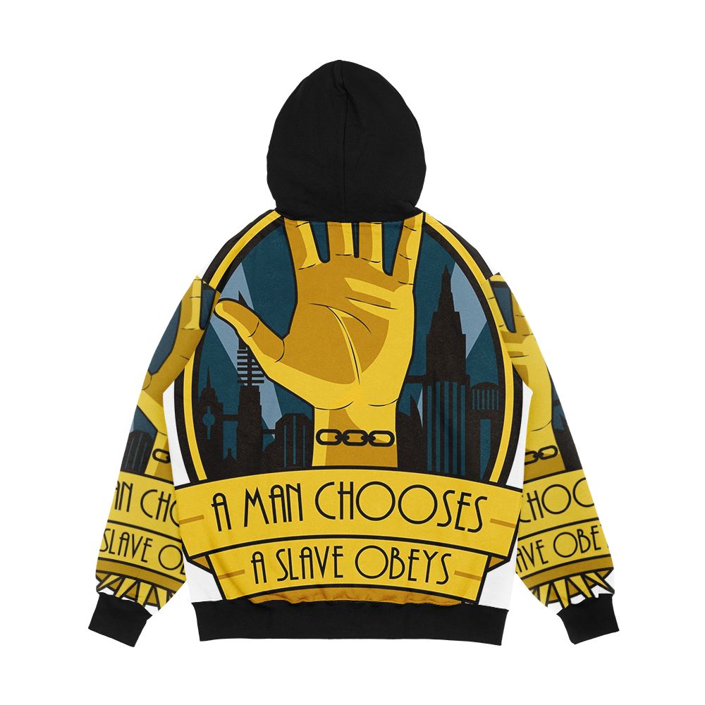 The Cult Of Rapture Men's All-Over-Print Hoodie - Image 2