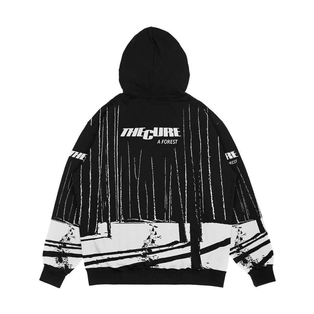 The Cure A Forest Winter Men's All-Over-Print Hoodie - Image 2