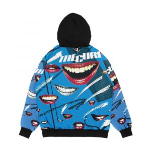 Alternative view of The Cure Jumping Someone Else s Train Men's All-Over-Print Hoodie