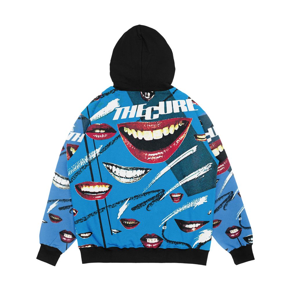 The Cure Jumping Someone Else s Train Men's All-Over-Print Hoodie - Image 2