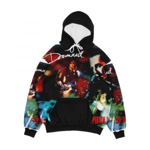 The Damned Live Punk Rock Men's All-Over-Print Hoodie