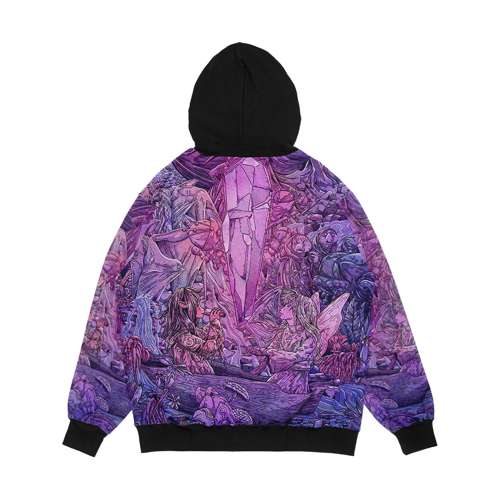 The Dark Crystal Men's All-Over-Print Hoodie - Image 2