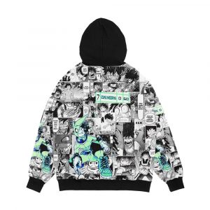 Alternative view of The Deku Who Gives It His All Men's All-Over-Print Hoodie