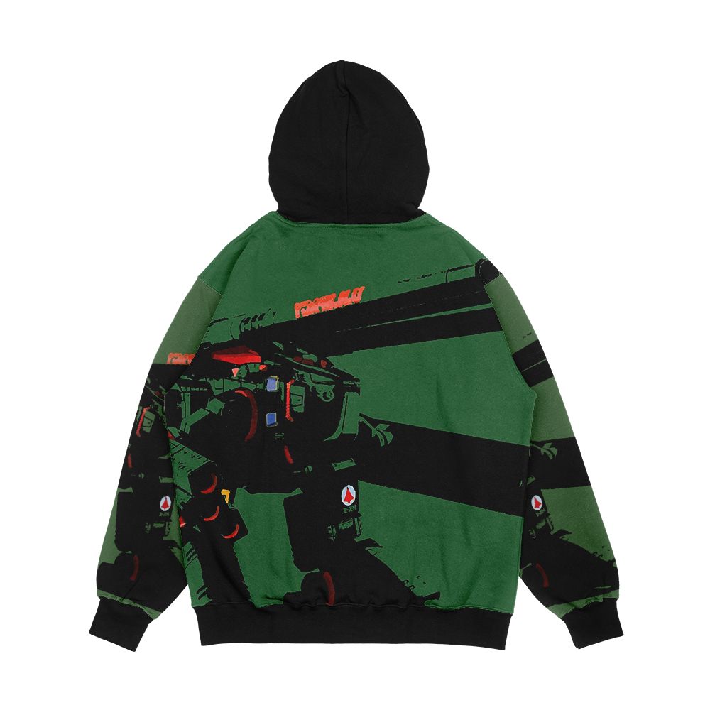 The Destroid Monster Men's All-Over-Print Hoodie - Image 2