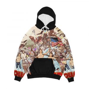 The Dollop 2018 Men's All-Over-Print Hoodie