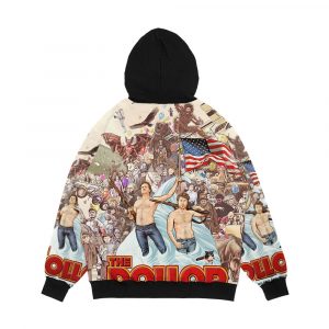 Alternative view of The Dollop 2018 Men's All-Over-Print Hoodie