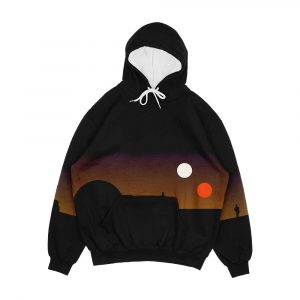 The Double Sunset Men's All-Over-Print Hoodie