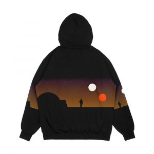 Alternative view of The Double Sunset Men's All-Over-Print Hoodie