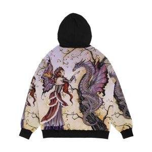 Alternative view of The Dragon Charmer Men's All-Over-Print Hoodie