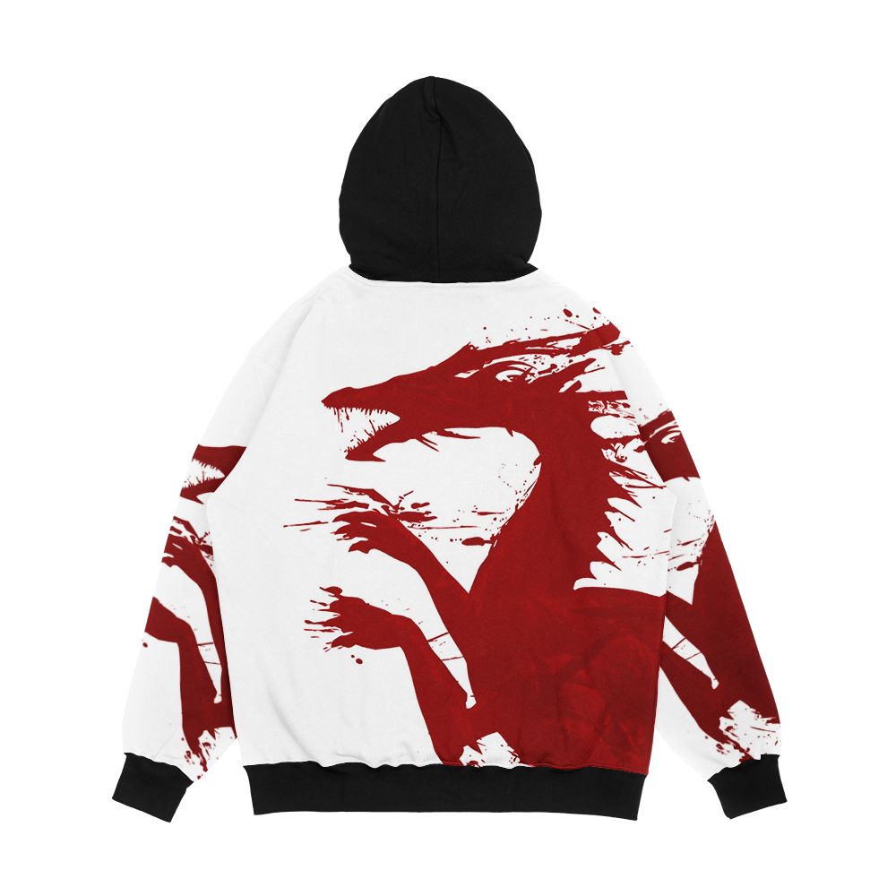 The Dragon Men's All-Over-Print Hoodie - Image 2