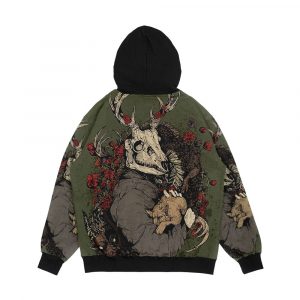 Alternative view of The Dragon s Daughter Men's All-Over-Print Hoodie