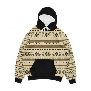 The Dude s Cardigan Pattern The Big Lebowski Men's All-Over-Print Hoodie