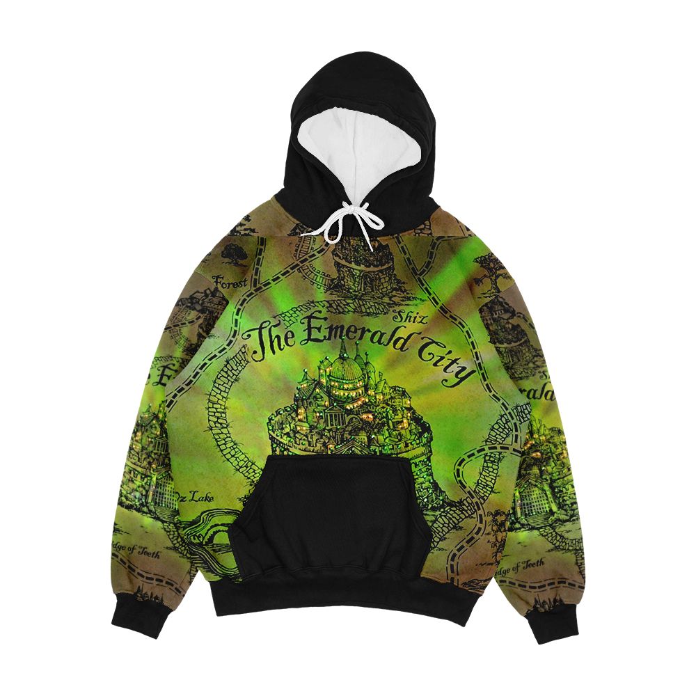 The Emerald City Men's All-Over-Print Hoodie