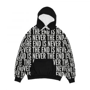 The End Is Never The End Men's All-Over-Print Hoodie